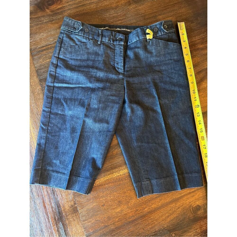 Express Dark Blue Bermuda Shorts